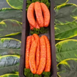 Spicy chorizo, cracked pepper & Worcestershire sauce