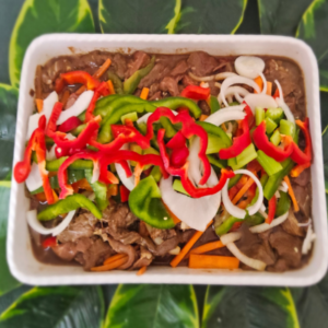 Steak diane stir fry